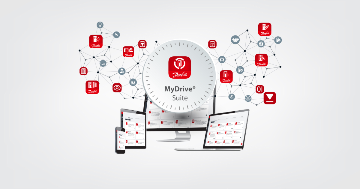 MyDriveSuite_Key Visual_All_in_one | Danfoss Drives in Various Industries